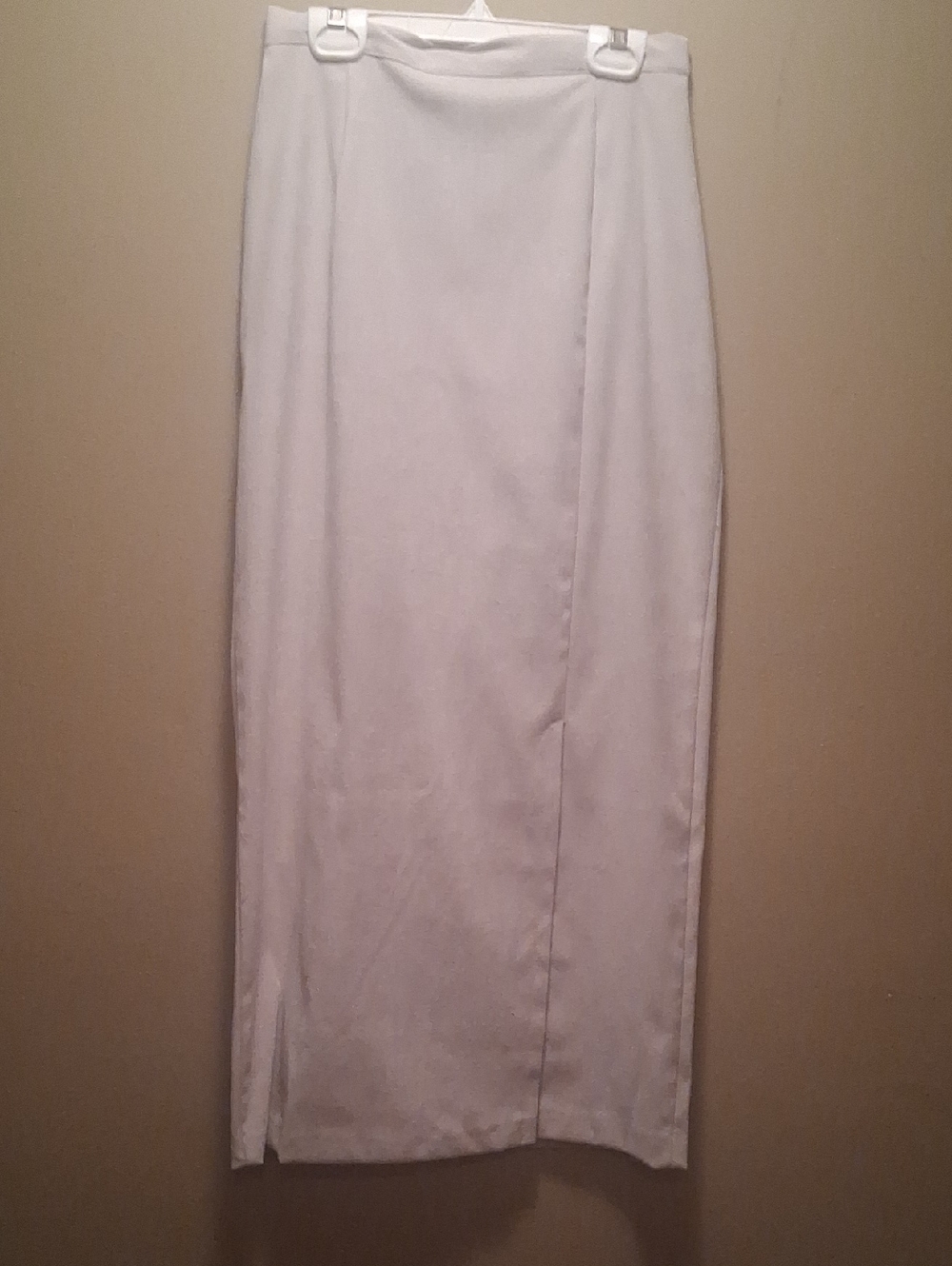ZZ Michaels Khaki Maxi Pencil Skirt S